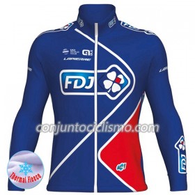 Maillot Invierno Termico 2017 FDJ N002